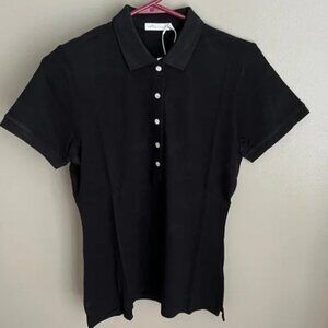 Peter Millar Women’s polo golf shirt short sleeve pique stretch cotton Small NWT